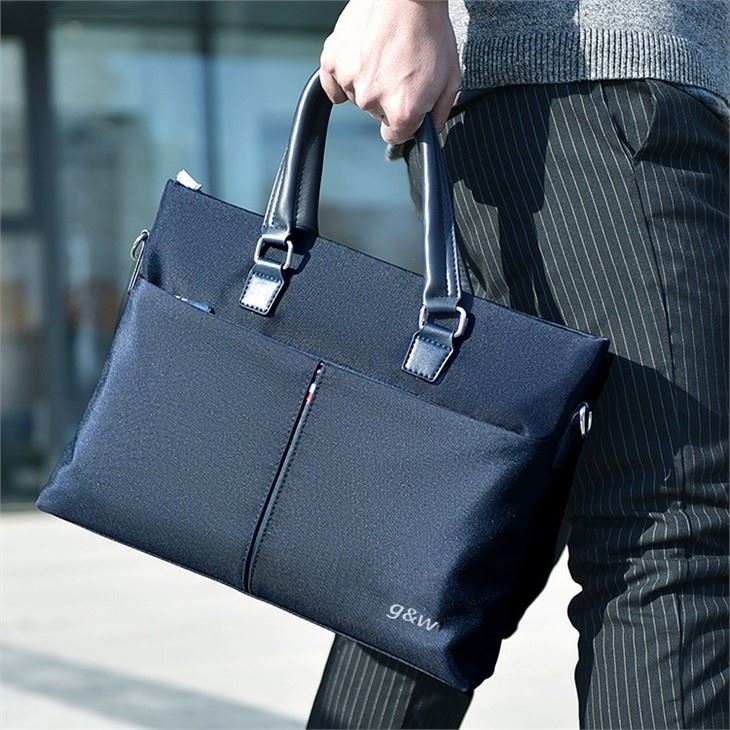 LAPTOP MENS BAG RECYCLED front